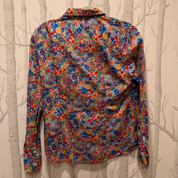 NWOT- Liberty of London x J. Crew Margaret Annie Floral Print- Size 10 - Picture 4 of 4